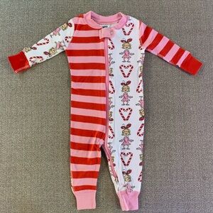 Hanna Andersson Cindy lou footless romper